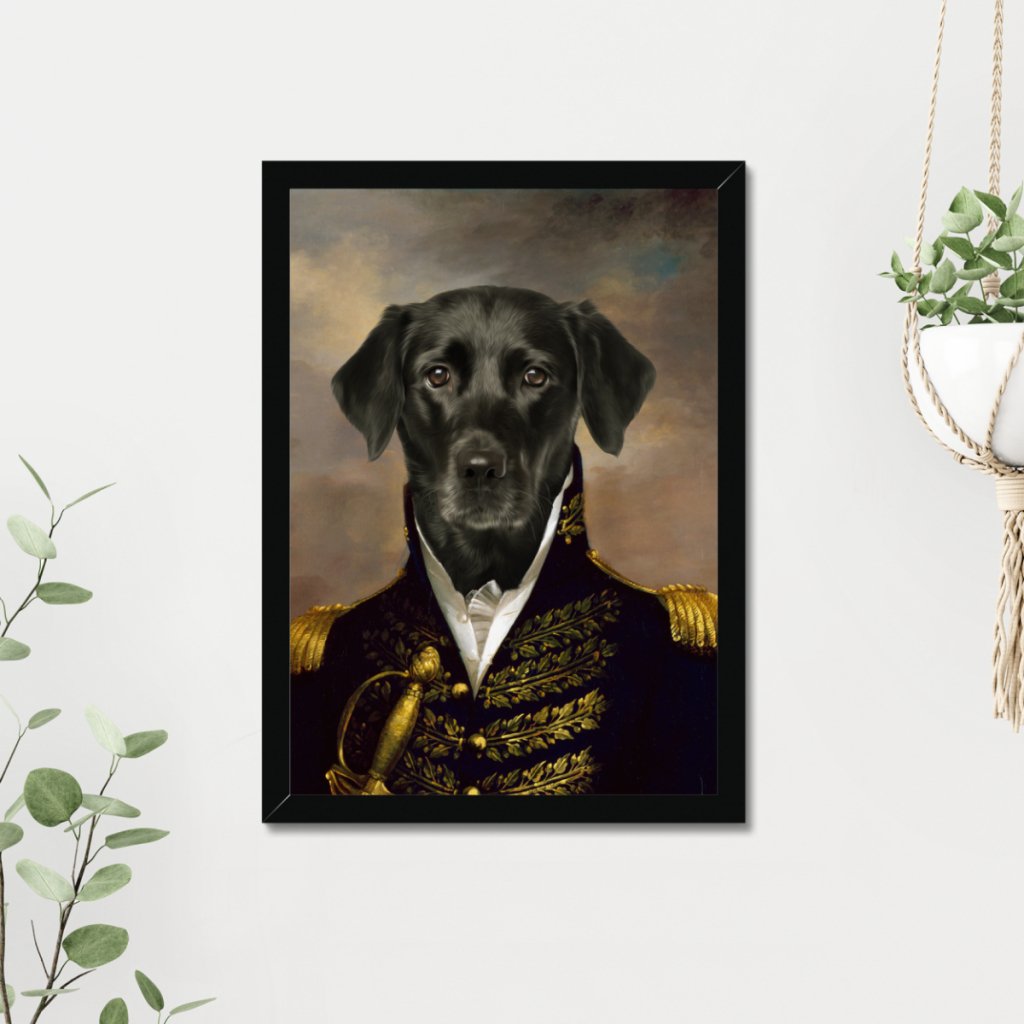Pet Portraits | The General: Custom Pet Portrait | Paw & Glory