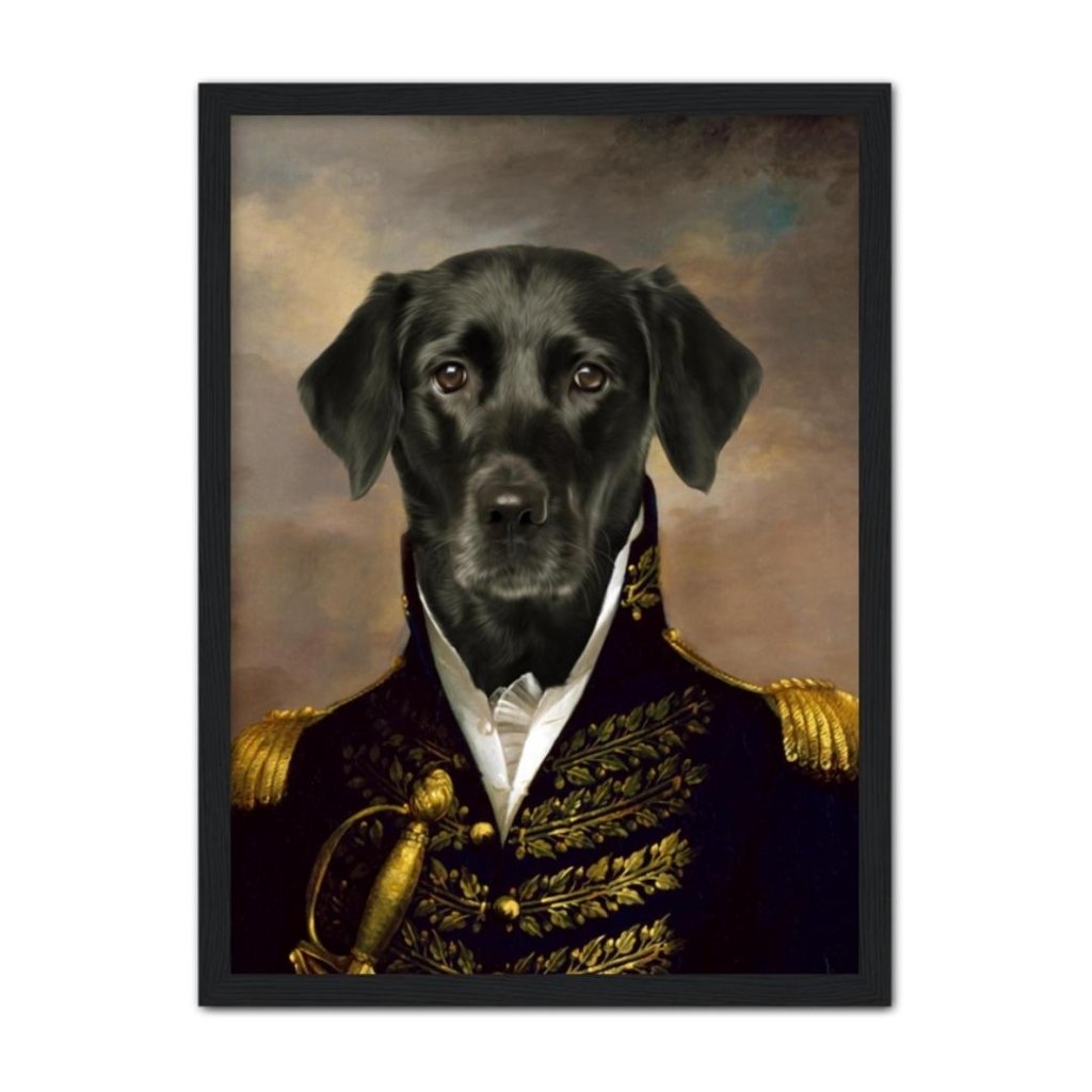 Pet Portraits | The General: Custom Pet Portrait | Paw & Glory