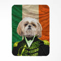 The General Irish Flag Edition: Custom Pet Blanket