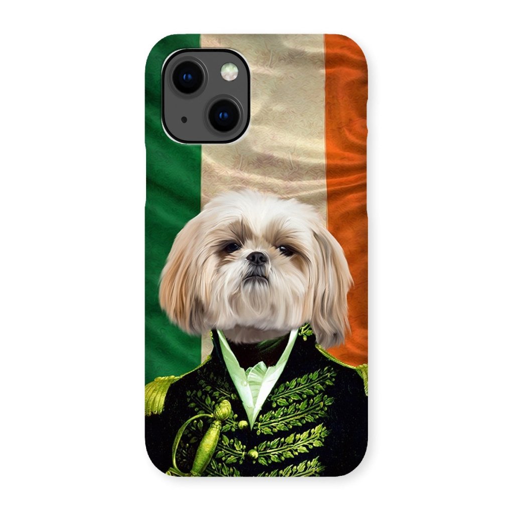 Pet Portraits | The General Irish Flag Edition: Custom Pet Phone Case | Paw & Glory