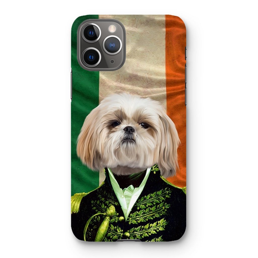 Pet Portraits | The General Irish Flag Edition: Custom Pet Phone Case | Paw & Glory