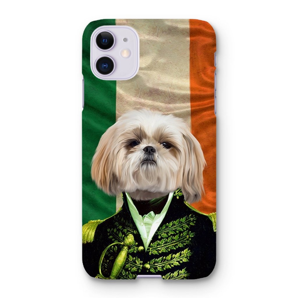Pet Portraits | The General Irish Flag Edition: Custom Pet Phone Case | Paw & Glory