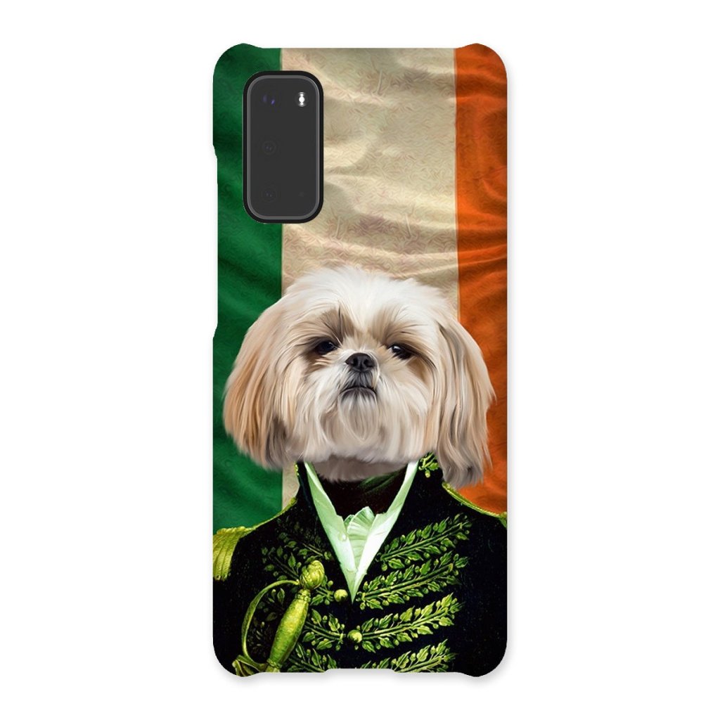 Pet Portraits | The General Irish Flag Edition: Custom Pet Phone Case | Paw & Glory