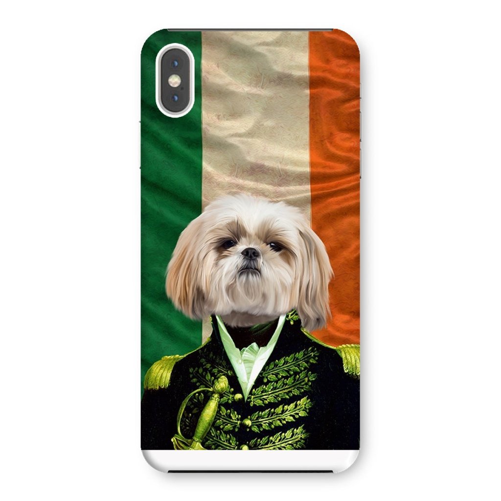 Pet Portraits | The General Irish Flag Edition: Custom Pet Phone Case | Paw & Glory