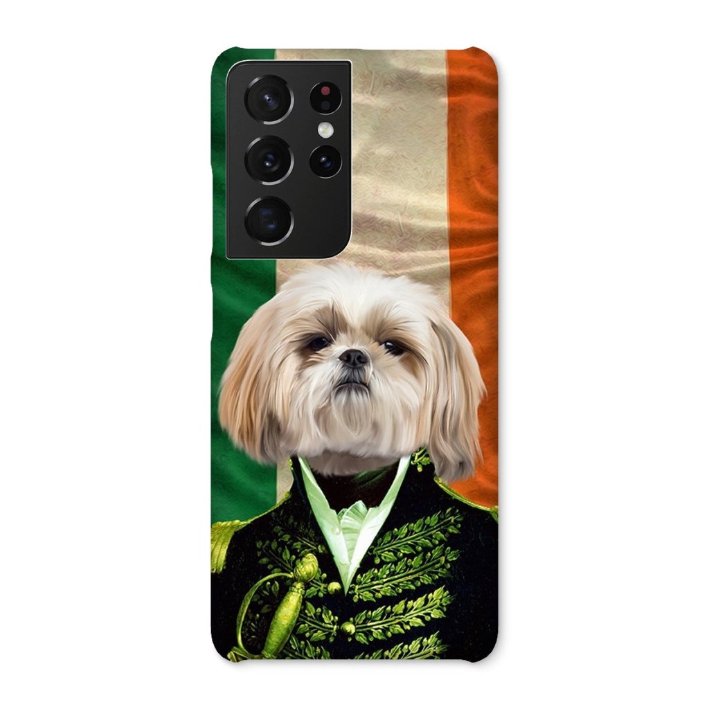 Pet Portraits | The General Irish Flag Edition: Custom Pet Phone Case | Paw & Glory