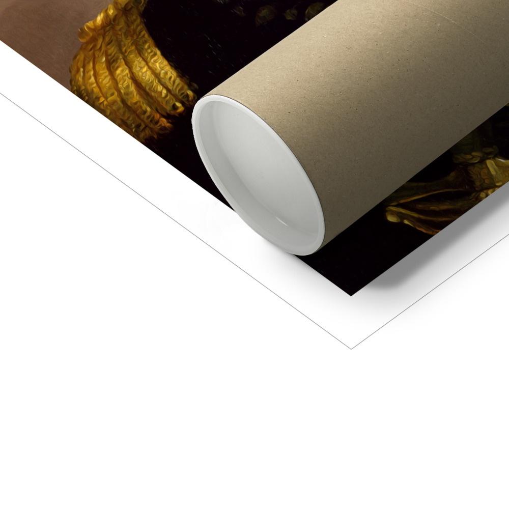 Pet Portraits | The General Male: Custom Human Poster | Paw & Glory