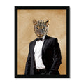 The Gentleman: Animal Art Framed Portrait