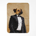 The Gentleman: Custom Pet Blanket