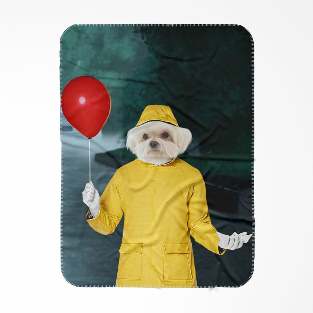 Raincoat Horror Kid Custom Pet Blanket | Personalized Pet Gift | Paw & Glory