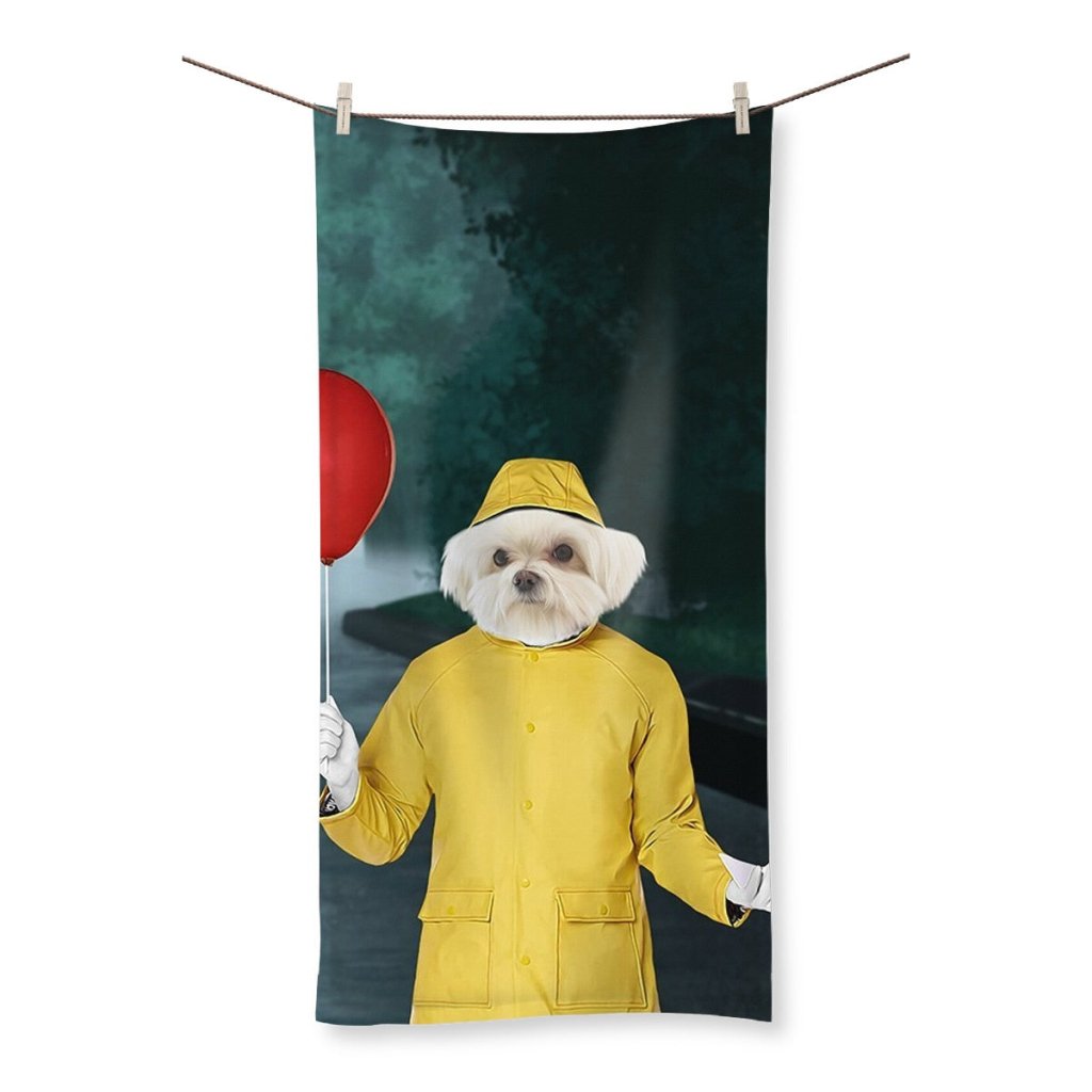 Pet Portraits | The Georgie (It Movie Inspired): Custom Pet Towel | Paw & Glory