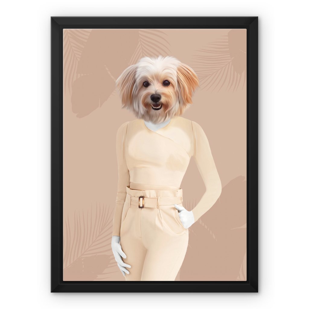 Pet Portraits | The Gina (Real Housewives of Orange County): Custom Pet Canvas | Paw & Glory