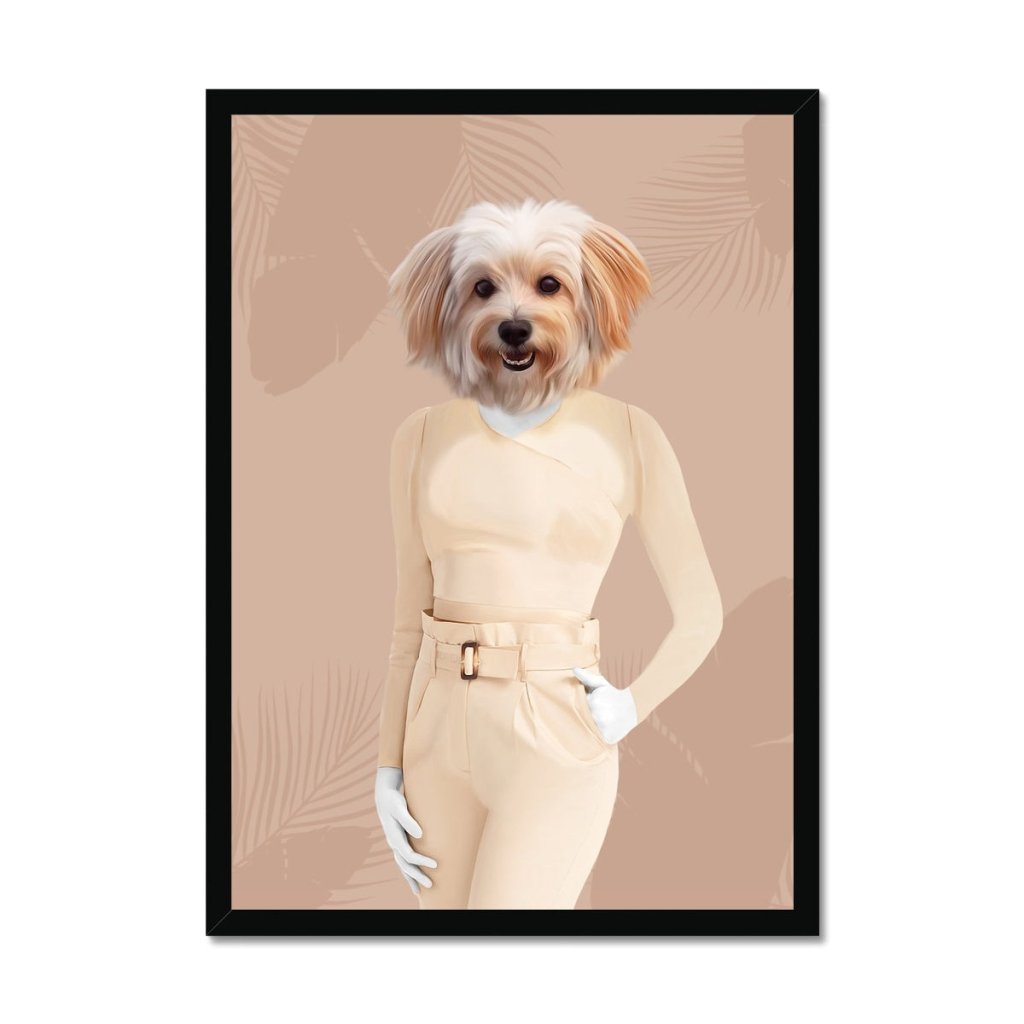 Pet Portraits | The Gina (Real Housewives of Orange County): Custom Pet Portrait | Paw & Glory