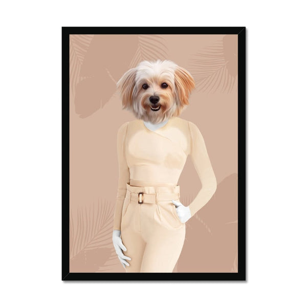 Coastal Glamour Star Custom Pet Portrait | Custom Pet Portrait | Paw & Glory