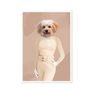 The Gina (Real Housewives of Orange County): Custom Pet Portrait - Paw & Glory - Dog Portraits - Pet Portraits