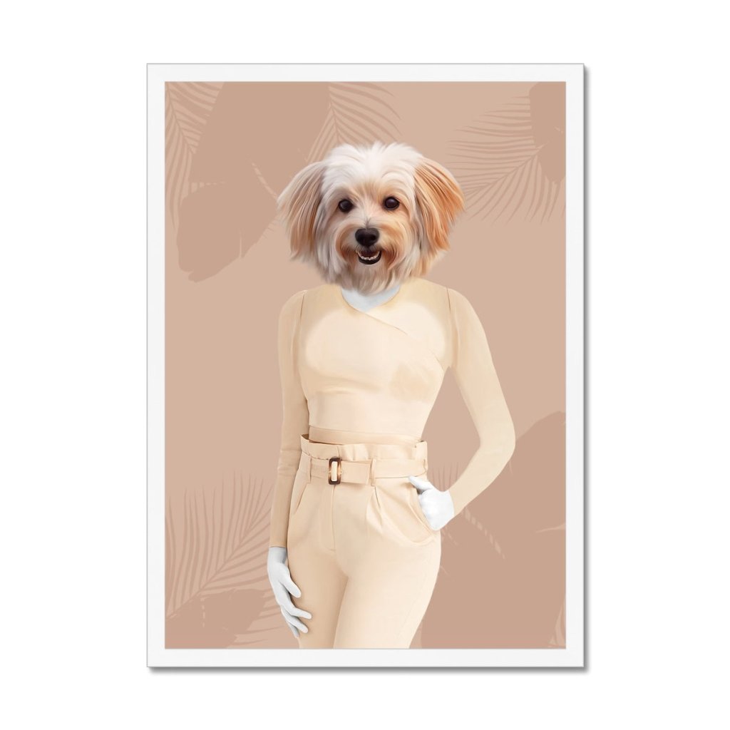 Pet Portraits | The Gina (Real Housewives of Orange County): Custom Pet Portrait | Paw & Glory