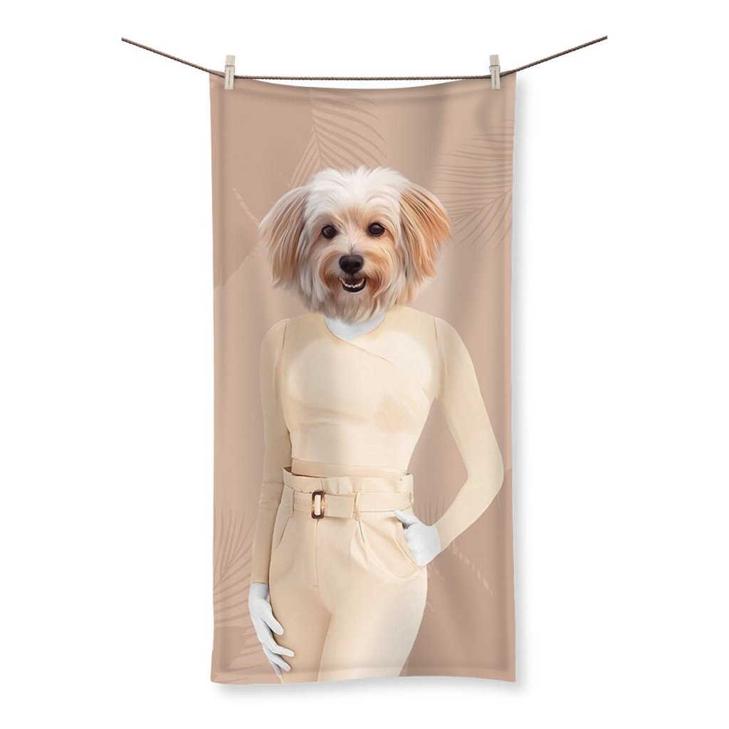 Pet Portraits | The Gina (Real Housewives of Orange County): Custom Pet Towel | Paw & Glory