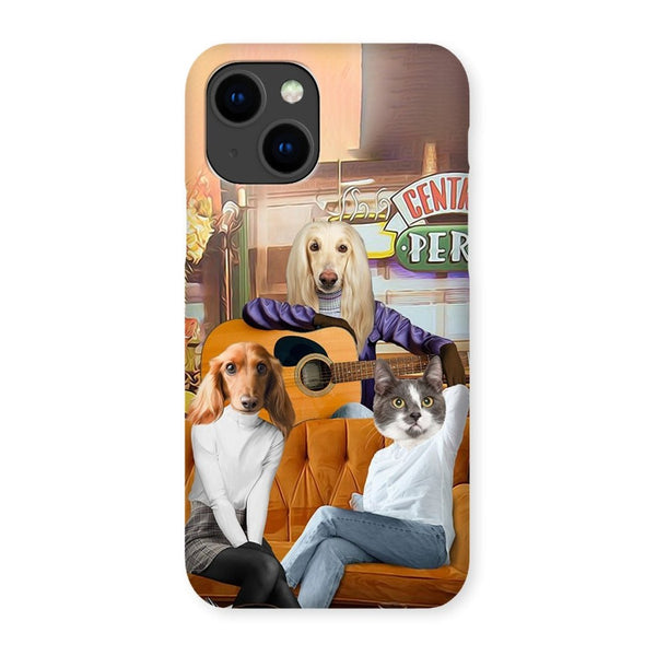 Coffee House Girls Custom Pet Phone Case | Custom Pet Artwork | Paw & Glory