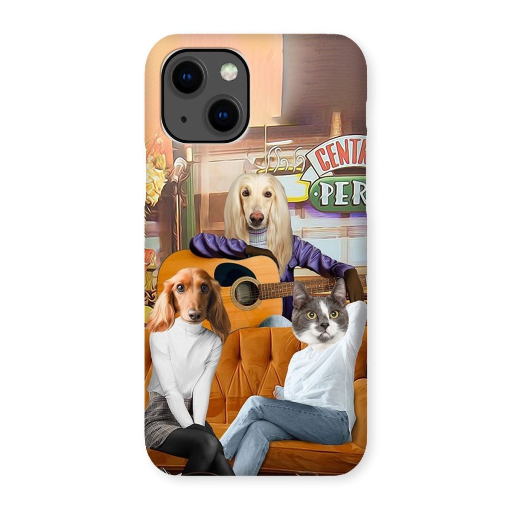 Coffee House Girls Custom Pet Phone Case | Custom Pet Artwork | Paw & Glory