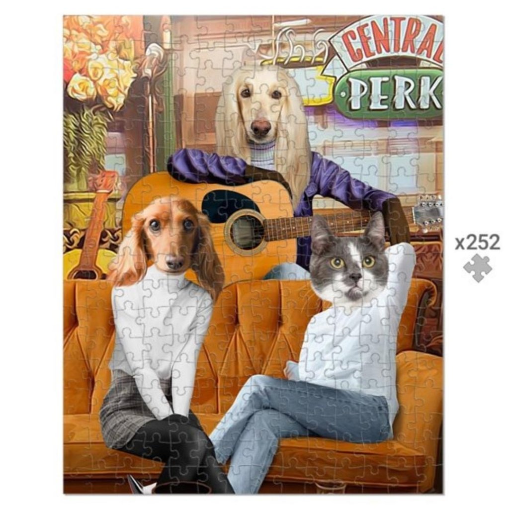 Pet Portraits | The Girls (Friends Inspired): Custom Pet Puzzle | Paw & Glory