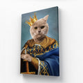 The Golden King: Custom Pet Canvas
