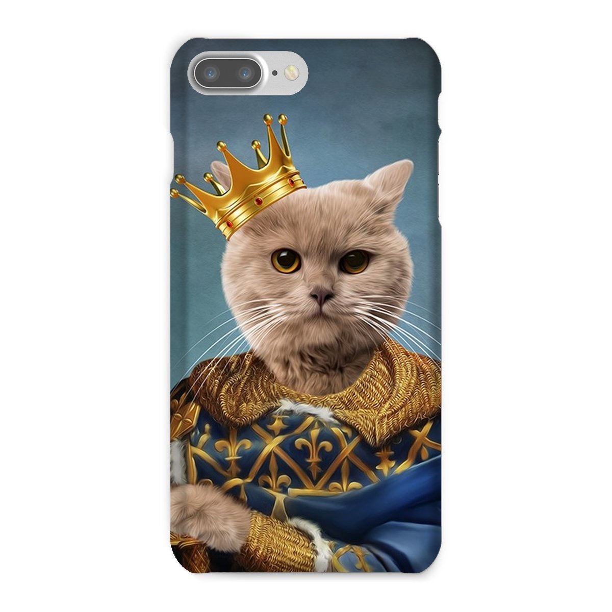 The Golden King: Custom Pet Phone Case - Paw & Glory - Dog Portraits - Pet Portraits