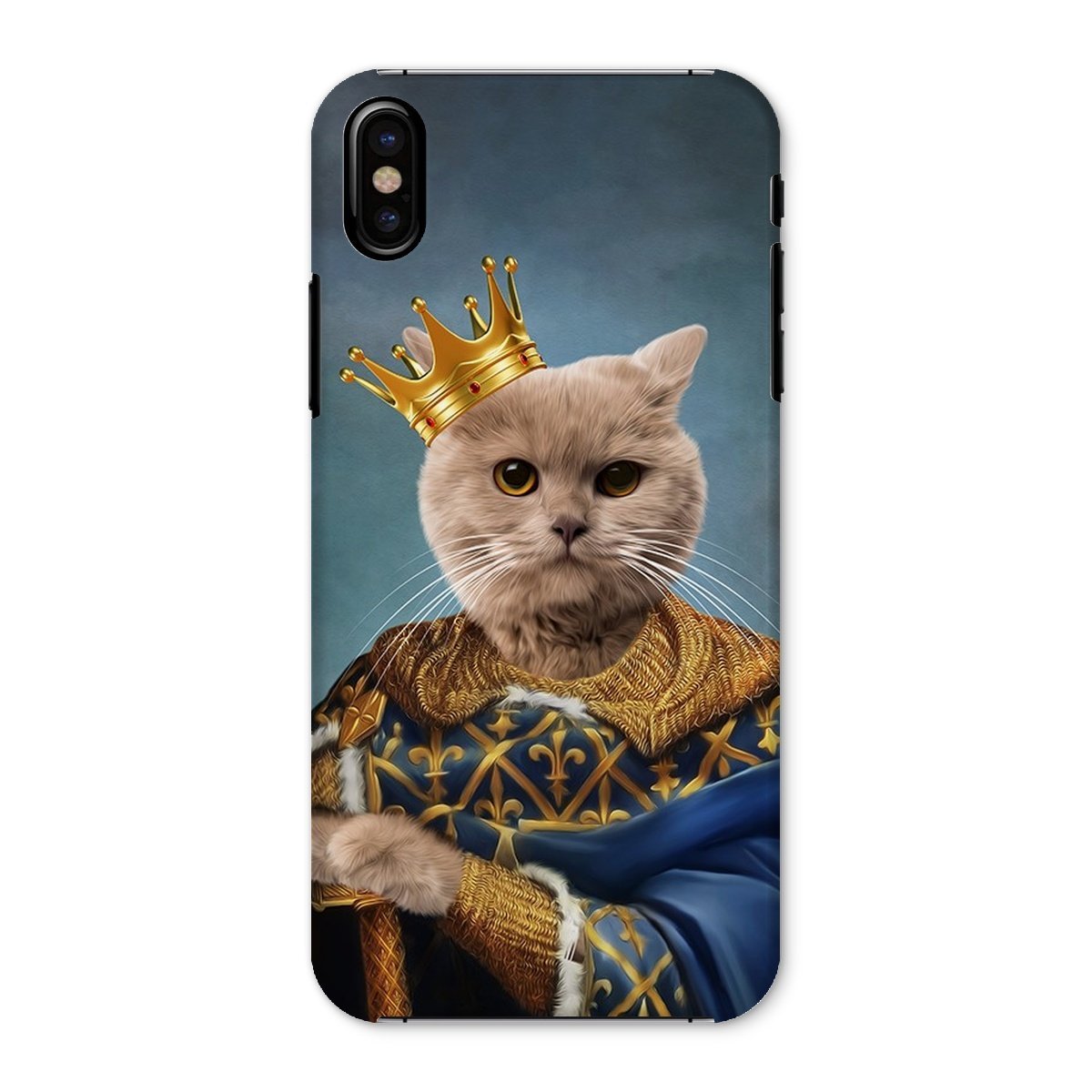 The Golden King: Custom Pet Phone Case - Paw & Glory - Dog Portraits - Pet Portraits