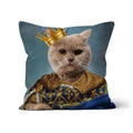 The Golden King: Custom Pet Pillow