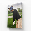 The Golfer: Custom Pet Canvas