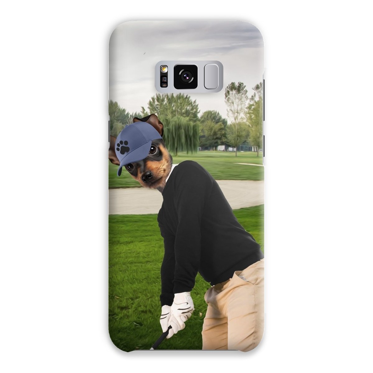 Pet Portraits | The Golfer: Custom Pet Phone Case | Paw & Glory