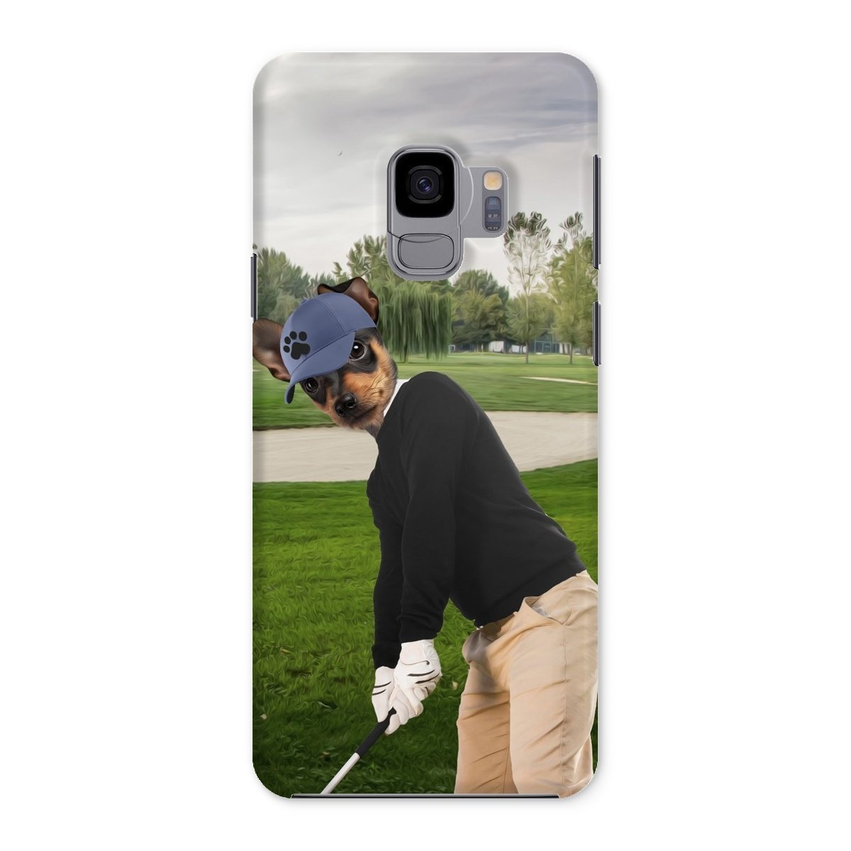 Pet Portraits | The Golfer: Custom Pet Phone Case | Paw & Glory