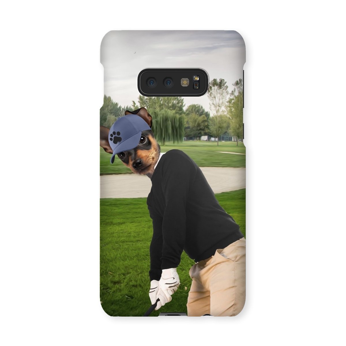 Pet Portraits | The Golfer: Custom Pet Phone Case | Paw & Glory