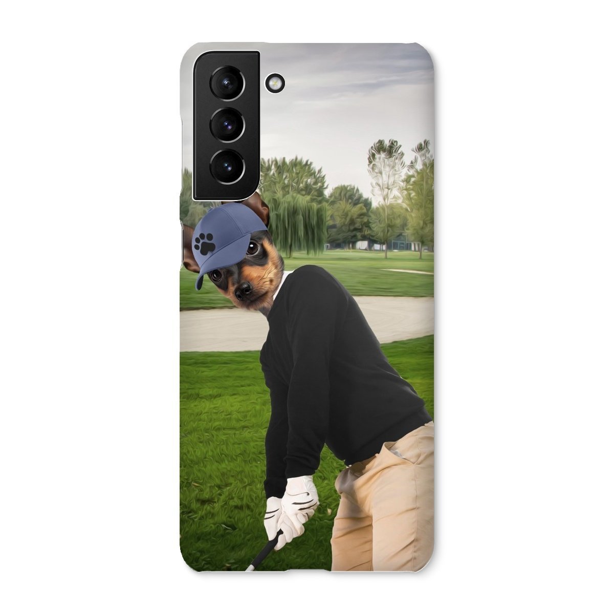 Pet Portraits | The Golfer: Custom Pet Phone Case | Paw & Glory