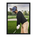 The Golfer: Custom Pet Portrait