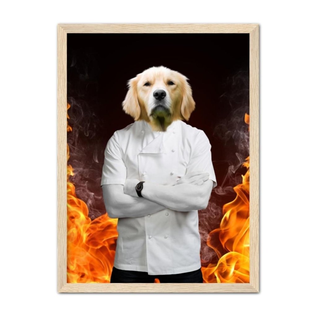 Pet Portraits | The Gordon Ramsey: Custom Pet Portrait | Paw & Glory