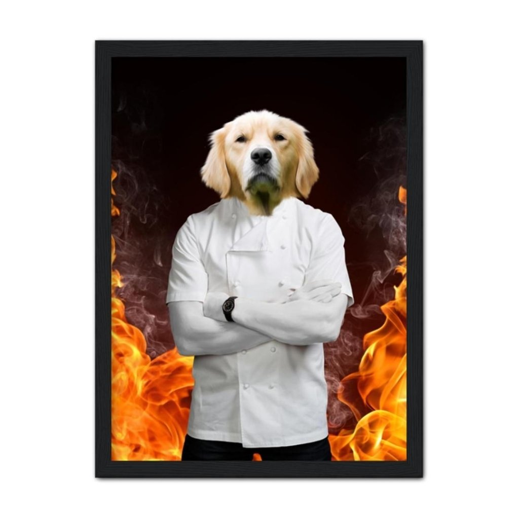 Pet Portraits | The Gordon Ramsey: Custom Pet Portrait | Paw & Glory