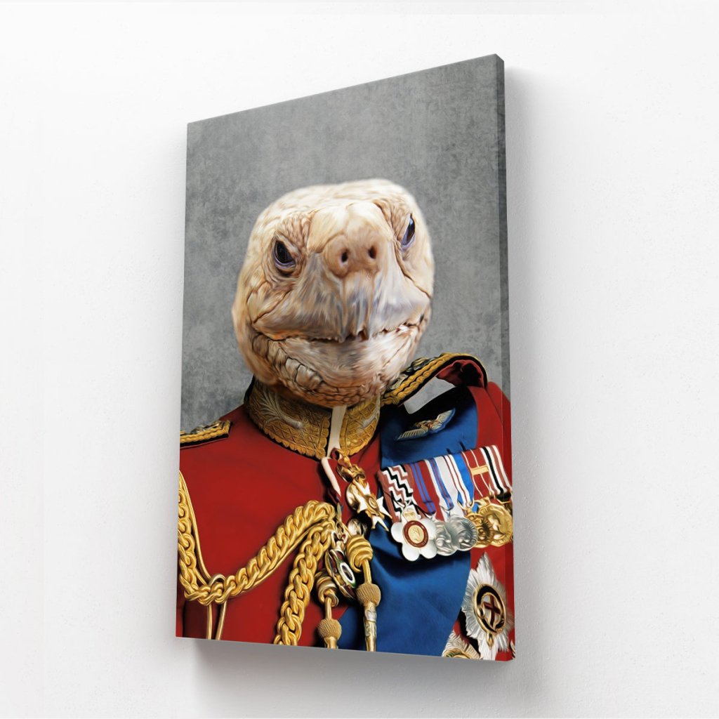 Pet Portraits | The Governor: Animal Art Canvas | Paw & Glory