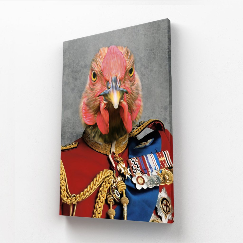 Pet Portraits | The Governor: Animal Art Canvas | Paw & Glory