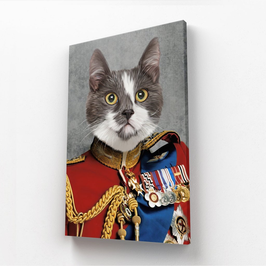 Pet Portraits | The Governor: Animal Art Canvas | Paw & Glory