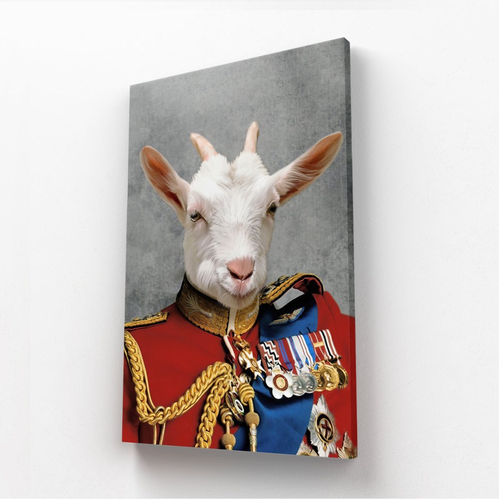 Pet Portraits | The Governor: Animal Art Canvas | Paw & Glory