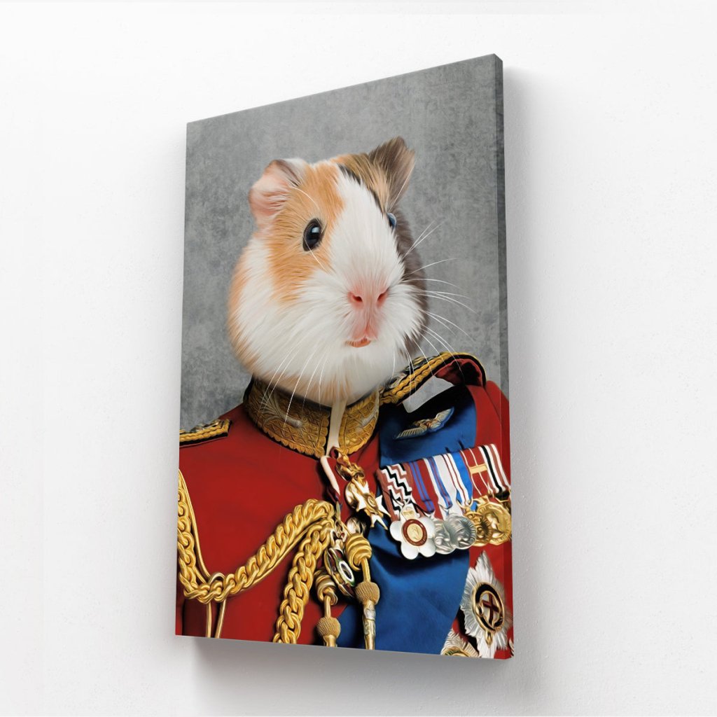 Pet Portraits | The Governor: Animal Art Canvas | Paw & Glory