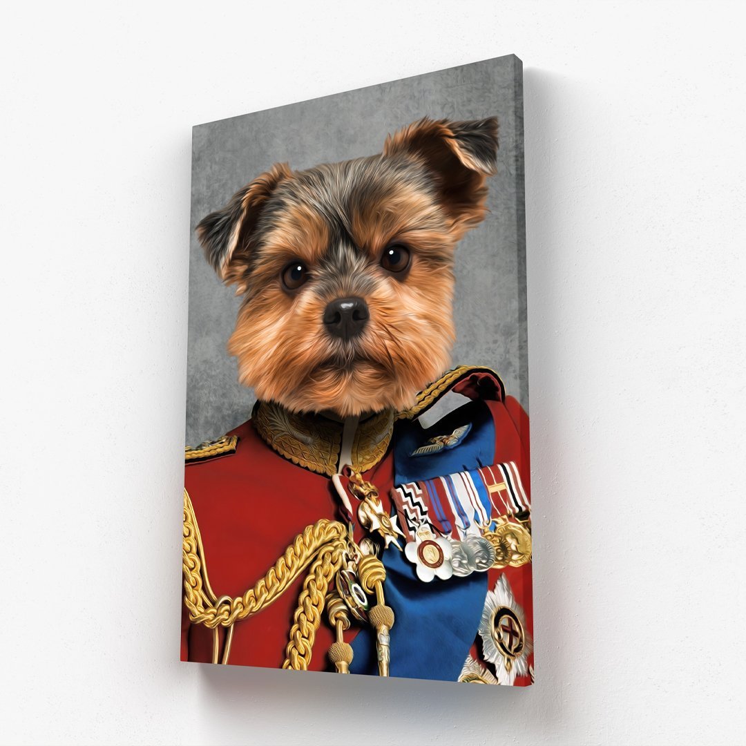 Pet Portraits | The Governor: Custom Pet Canvas | Paw & Glory