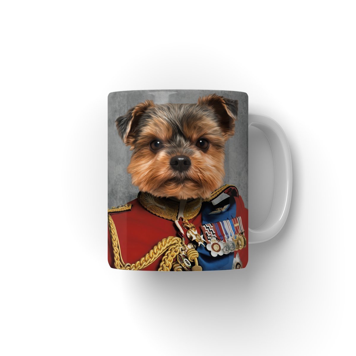 The Governor: Custom Pet Coffee Mug - Paw & Glory - Dog Portraits - Pet Portraits