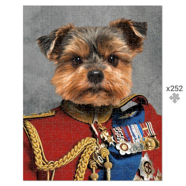 The Governor: Customer Pet Puzzle | royal pet portrait | Paw & Glory
