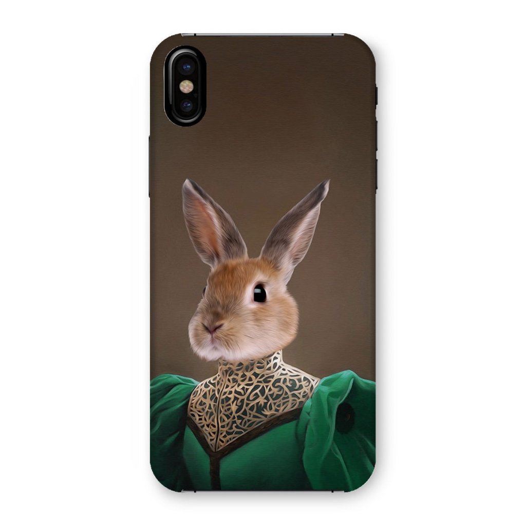 The Grand Dame: Custom Pet Phone Case - Paw & Glory - Dog Portraits - Pet Portraits