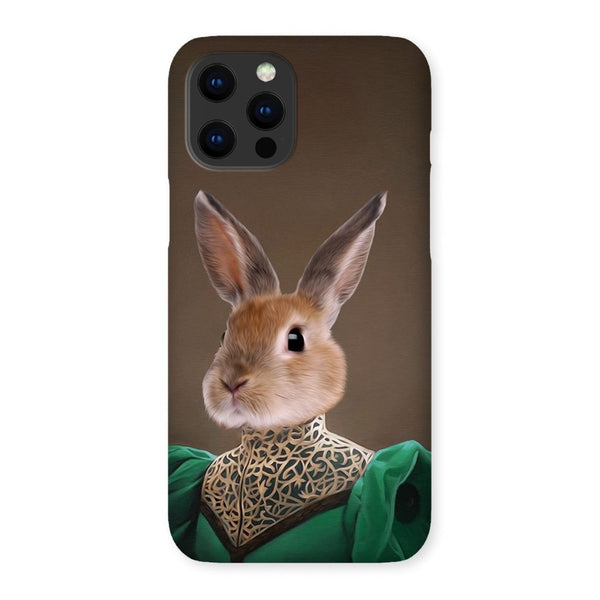 The Grand Dame: Custom Pet Phone Case | royal pet portrait | Paw & Glory