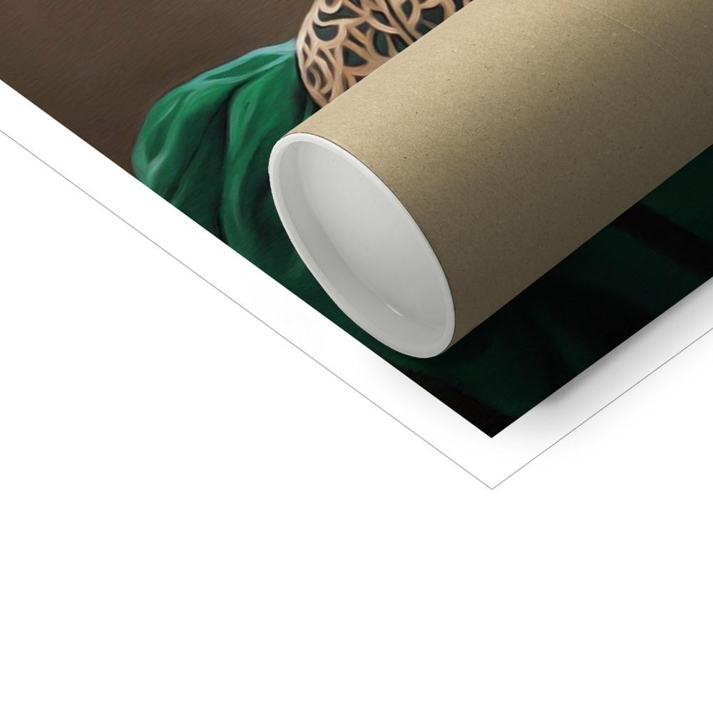 Pet Portraits | The Grand Dame: Custom Pet Poster | Paw & Glory