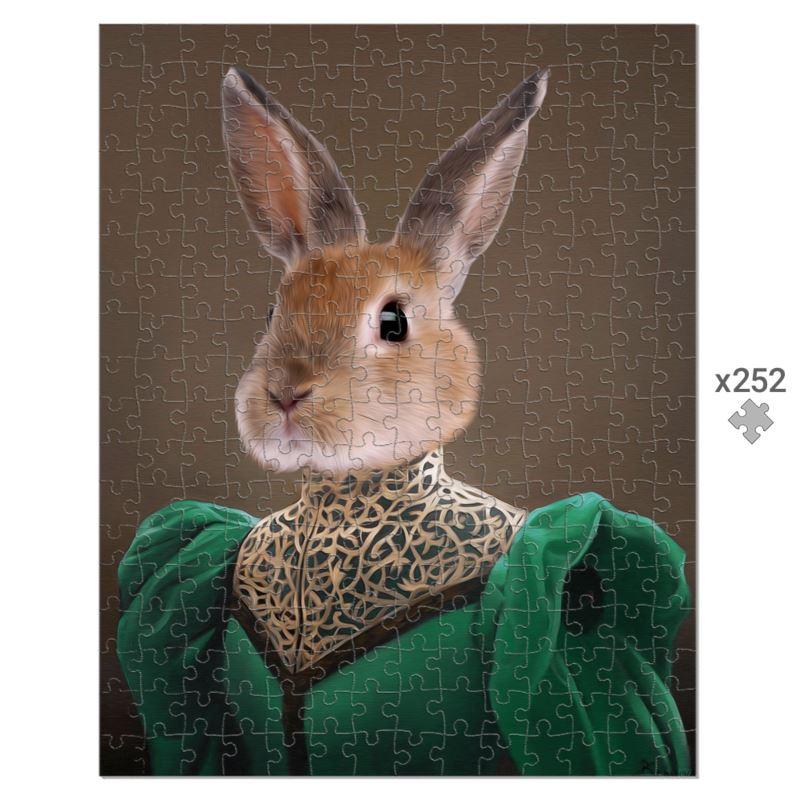 Pet Portraits | The Grand Dame: Custom Pet Puzzle | Paw & Glory