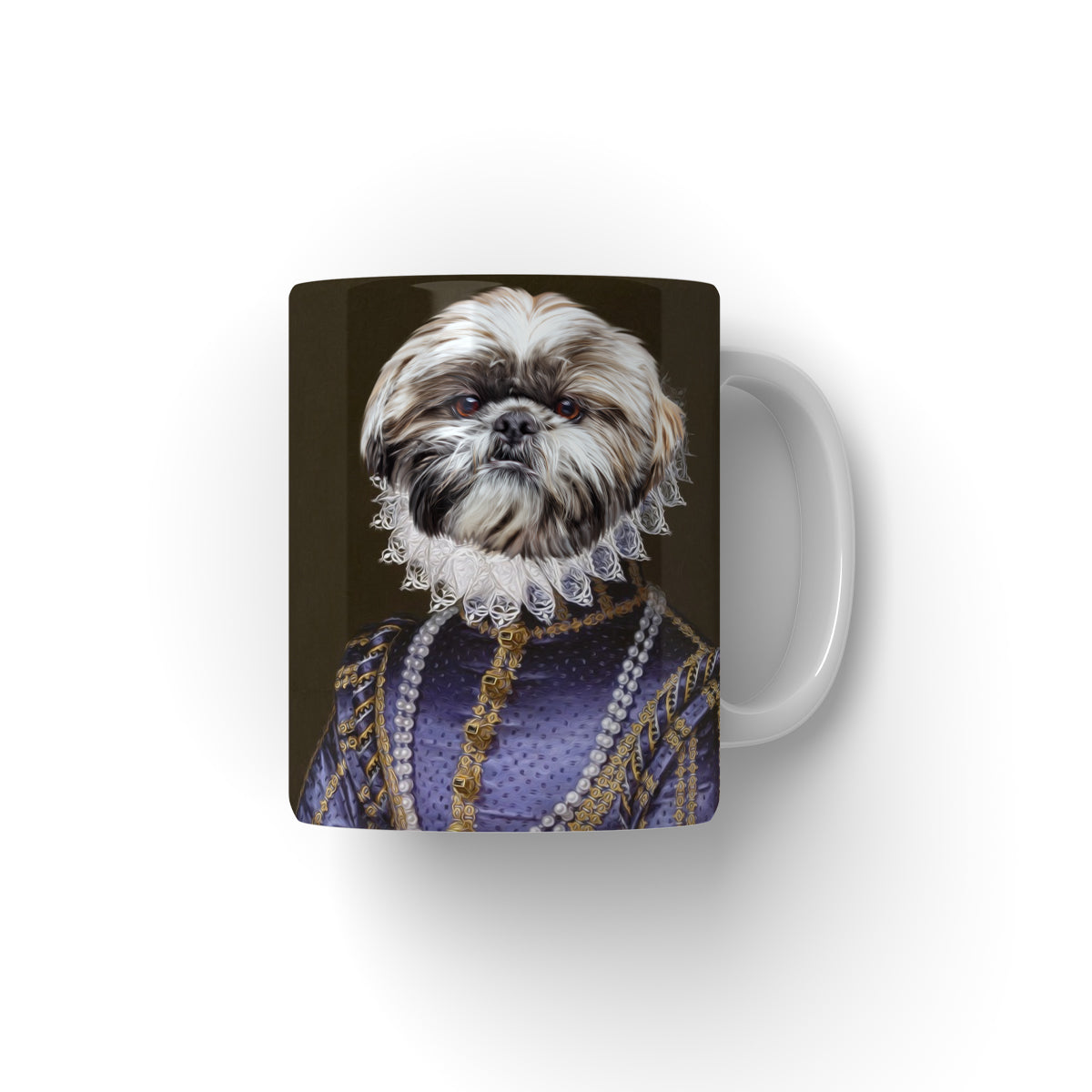 Pet Portraits | The Grand Duchess: Custom Pet Coffee Mug | Paw & Glory