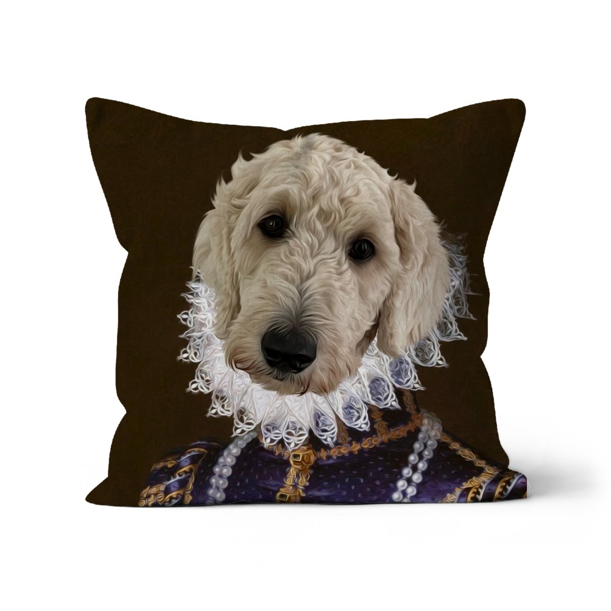 Pet Portraits | The Grand Duchess: Custom Pet Pillow | Paw & Glory