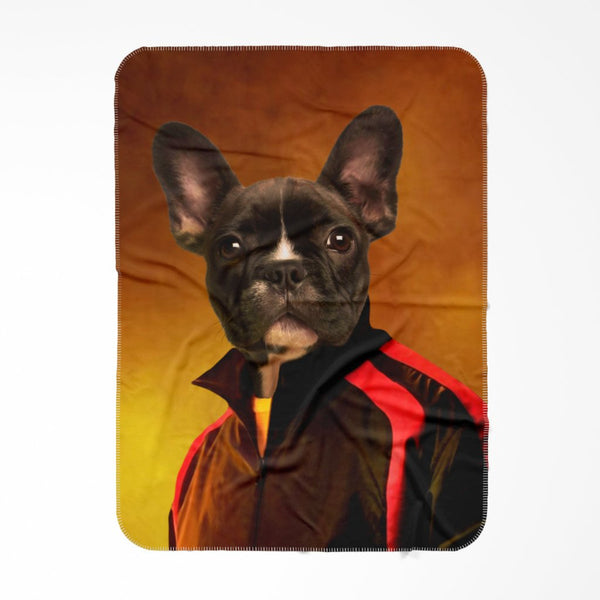 Sharp-Suited Agent Custom Pet Blanket | Pet Lover Gift | Paw & Glory
